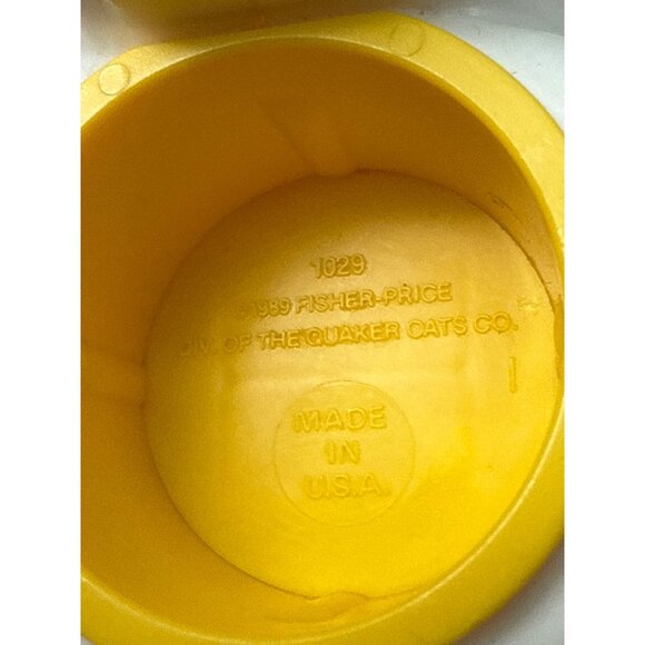 Vintage Fisher Price Rocking Horse & Little People Baby Figure 1029 1989 Collect - Picture 2 of 7